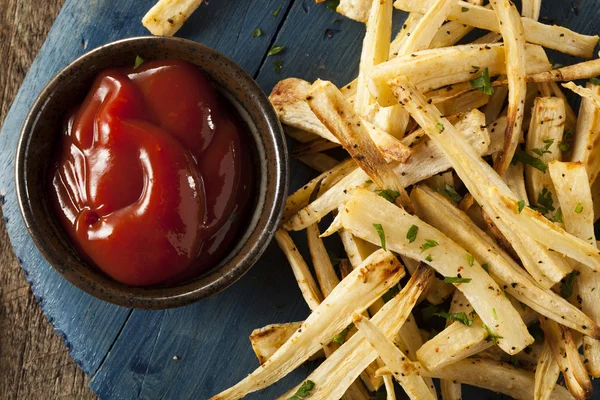 Homemade Parsley Root French Fries — Stock Photo, Image