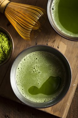 Organik yeşil Matcha çay