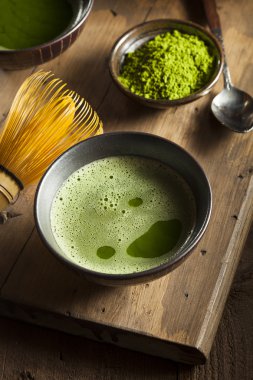 Organik yeşil Matcha çay