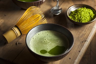 Organik yeşil Matcha çay