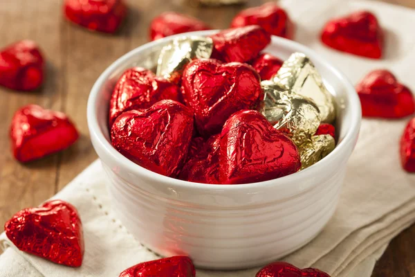 Chocolate Candy Heart Sweets — Stock Photo, Image