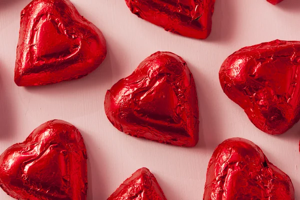 Chocolate Candy Heart Sweets — Stock Photo, Image