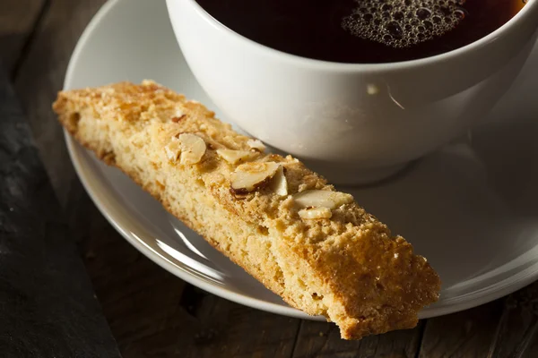 Pâtisserie Biscotti aux amandes maison — Photo