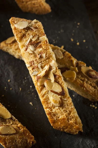 Pastelería casera de almendras Biscotti —  Fotos de Stock