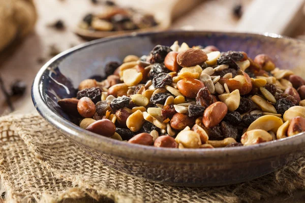 Raw Organic Homemade Trail Mix — Stock Photo, Image