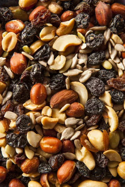 Raw Organic Homemade Trail Mix — Stock Photo, Image