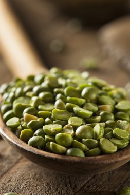 Ham organik yeşil bezelye