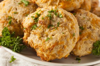Homemade Cheddar Cheese Biscuits clipart