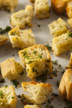 Taze ev yapımı Fransız kruton