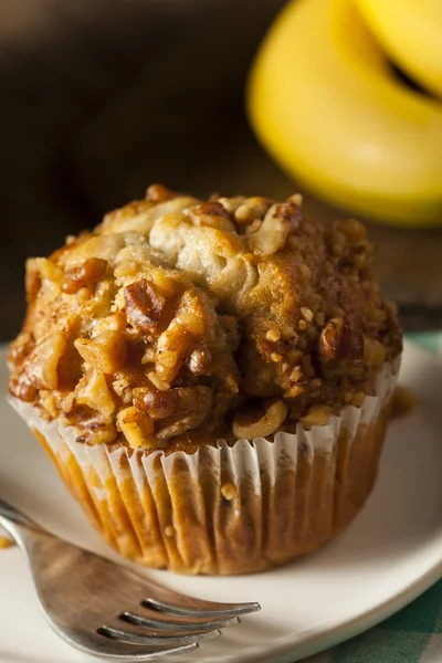 Σπιτικό μπανάνα παξιμάδι Muffins — Φωτογραφία Αρχείου