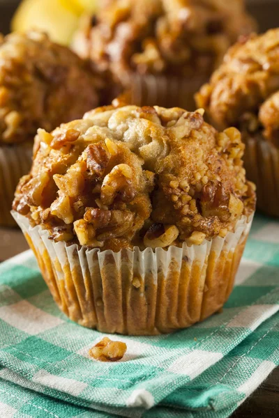 Hemgjord banan mutter Muffins — Stockfoto