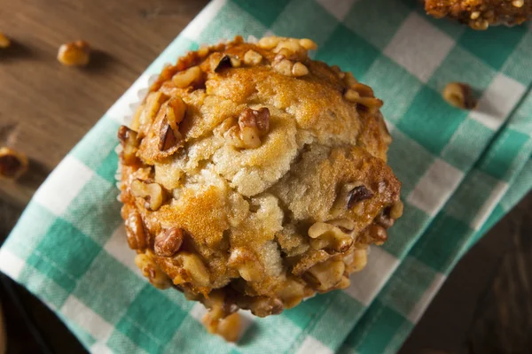 Muffin di noci di banana fatti in casa — Foto Stock