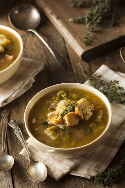 Homemade Split Pea Soup — Stock Image Homemade Split Pea Soup Royalty Free Stock Images