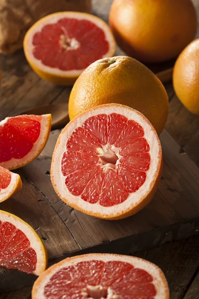 Healthy Organic Red Ruby Grapefruit