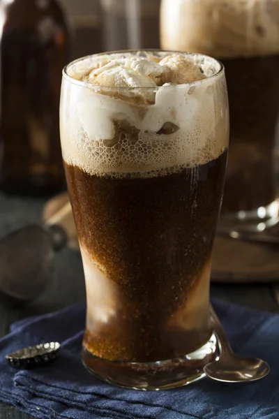 Mrożone ciemnego piwa Stout Float — Zdjęcie stockowe