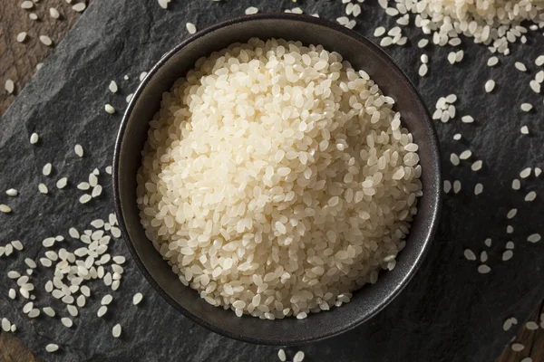 Surowy Sushi biały ryż — Zdjęcie stockowe