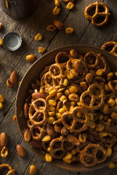 Gewürzte Pub-Snack-Mischung — Stockfoto