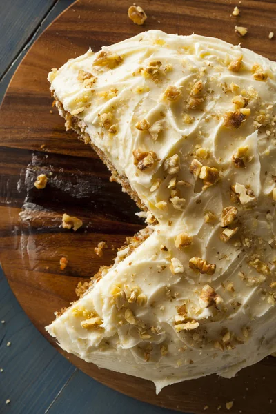 Healthy Homemade Carrot Cake — Stock Photo, Image