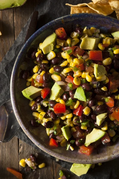 Homemade Texas Caviar Been Dip — Stock Photo, Image