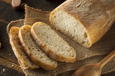 Ev yapımı Ciabatta ekmek