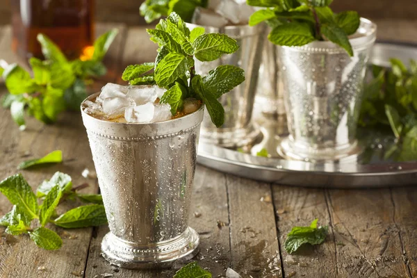 Erfrischend kalter Minze-Julep — Stockfoto