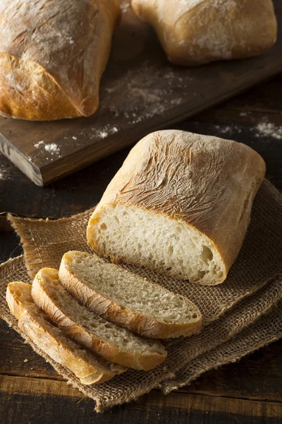 Κακότροπος σπιτικό ψωμί τσιαπάτα — Φωτογραφία Αρχείου