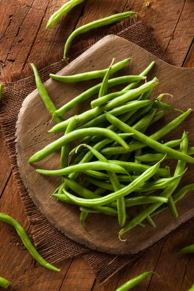 원시 유기 녹색 콩 — 스톡 사진