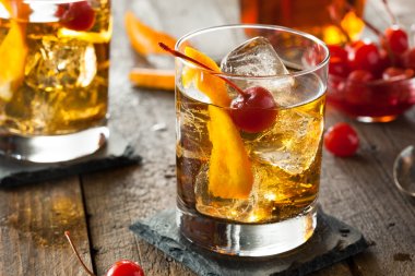 Homemade Old Fashioned Cocktail clipart