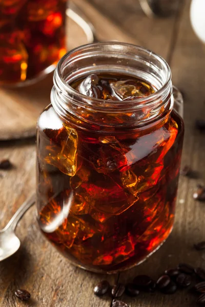 Zelfgemaakte brouwsel koude koffie — Stockfoto