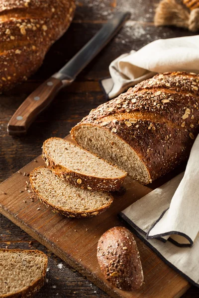 Organic Homemade Whole Wheat Bread