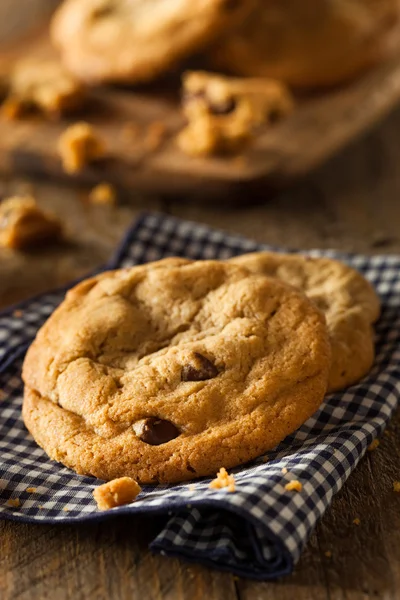 Homemade Chocolate Chip Cookies — Stock Photo, Image