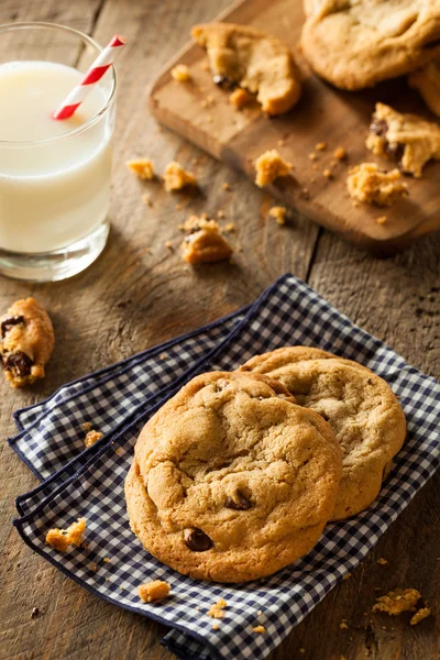 Hembakade chokladkakor — Stockfoto