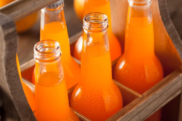 Verfrissende oranje Cream Soda — Stockfoto