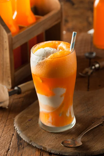 Orange Soda Creamsicle Ice Cream Float