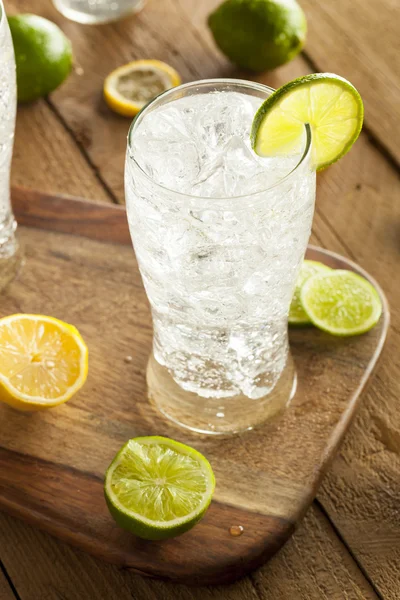 Refreshing Lemon and Lime Soda — Stock Photo, Image