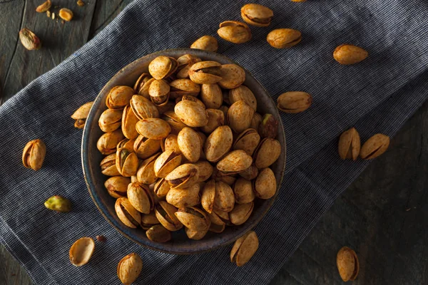 Spicy BBQ Chipotle Pistachios — Stock fotografie