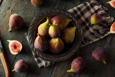 Ham organik kahverengi incir