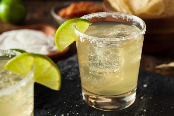 Homemade Classic Margarita Drink — Stock Photo, Image