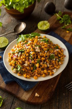 Ev yapımı Meksika Mısır salata