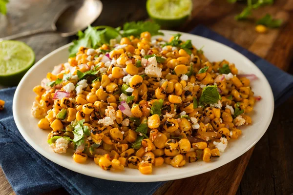 Ensalada casera de maíz mexicano —  Fotos de Stock