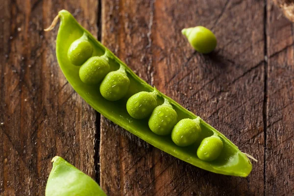 有机绿色糖豆 — 图库照片