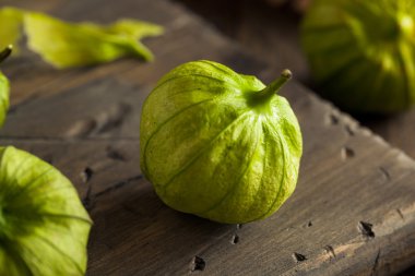 Sağlıklı organik yeşil Tomatillos
