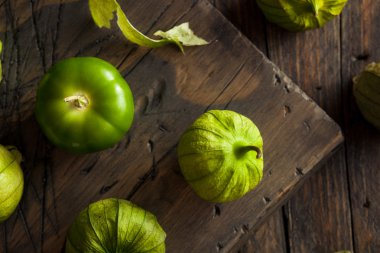 Sağlıklı organik yeşil Tomatillos