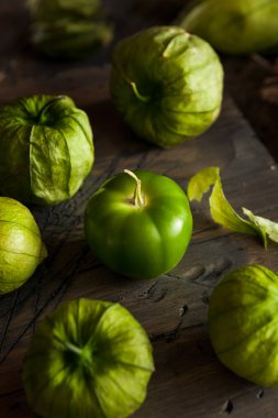 Sağlıklı organik yeşil Tomatillos
