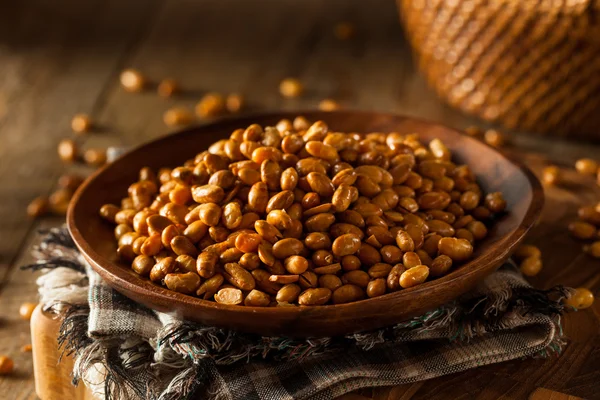 Frutos secos de soja salados caseros — Foto de Stock