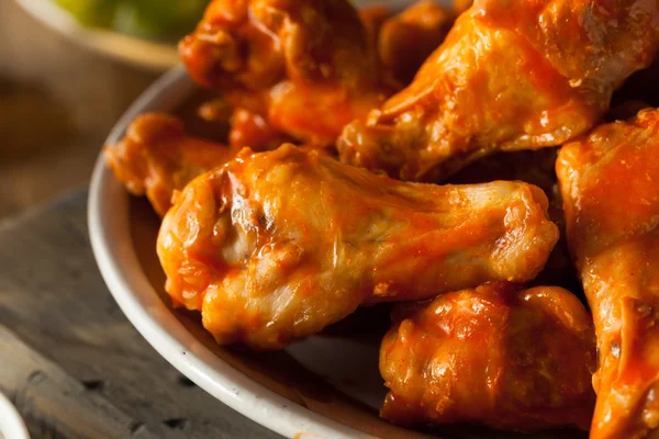 Spicy Homemade Buffalo Wings — Stock Photo, Image