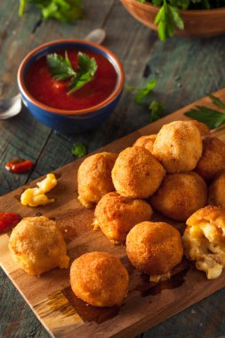 Fried Mac and Cheese Bites clipart