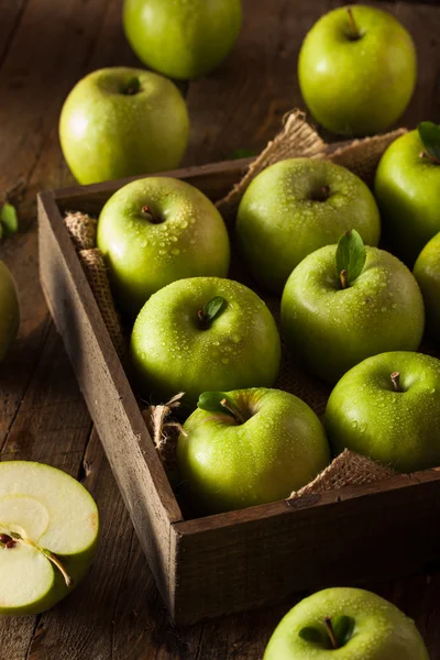 Yeşil granny smith elma