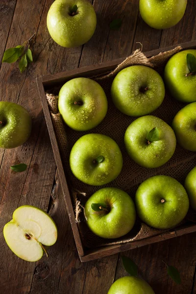 Green Granny Smith Apple — Stock Photo, Image