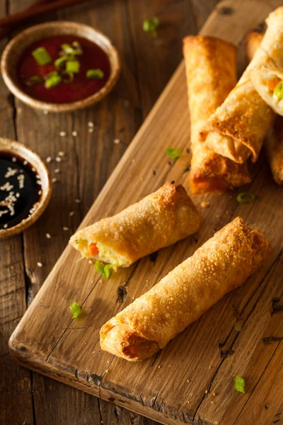Ev yapımı kızarmış domuz eti Eggrolls